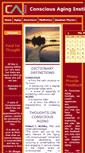 Mobile Screenshot of consciousaging.com